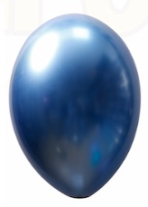 20112. Globo No.5 Chrome Azul Celetex (50 uds)