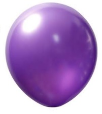 24152. Globo No.12 Morado Celetex (50 uds)