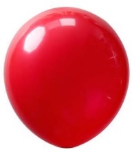 5624092. Globo No.36 Rojo Celetex (10 uds)