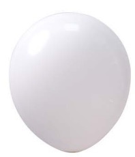 624012. Globo No.18 Blanco Celetex (25 uds)