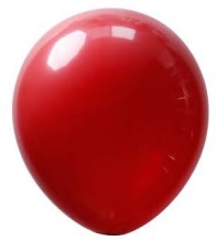 4192. Globo No.5 Rojo Oscuro Celetex (50 uds)