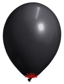 3814. Globo No. 9 Negro Payaso (50uds)