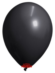 3999. Globo No.12 Negro Payaso (50 uds)