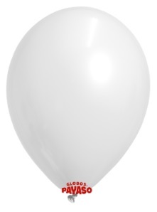 40582. Globo No. 24 Blanco Payaso (1uds)