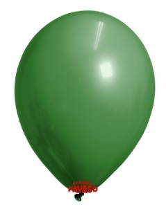 4829. Globo No. 9 Verde Payaso (50uds)