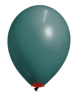 5191. Globo No. 9 Turquesa (Estandar Verde Cenizo) Payaso (50uds)