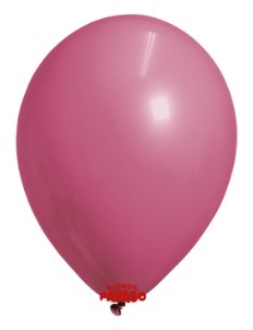 7811. Globo No. 9 Fucsia (Estándar Rosa Mexicano) Payaso (50uds)